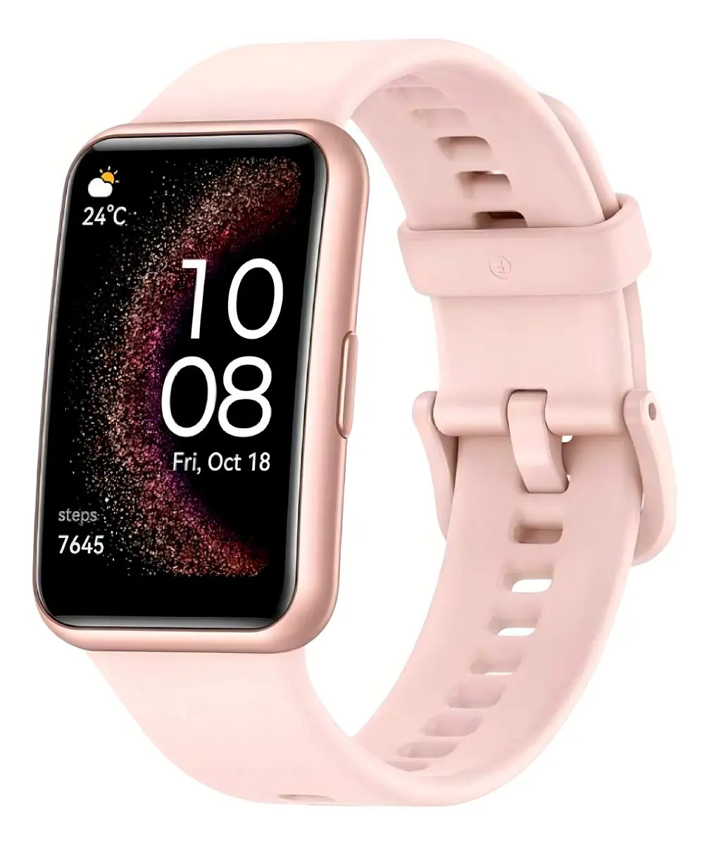 Smartwatch Huawei Watch Fit Special Edition Sta-b39 Gps Caixa Rosa