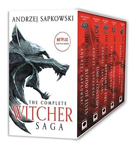 The Witcher Boxed Set Blood Of Elves, The Time Of Contempt,, De Sapkowski, Andrzej. Editorial Orbit, Tapa Blanda En Inglés, 2022