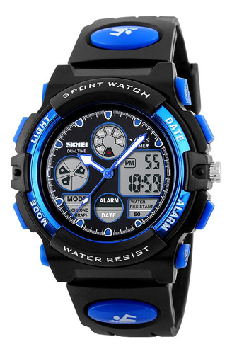 Blue Skmei 1163 Watches Reloj Para Niños Deportes Al Aire Li