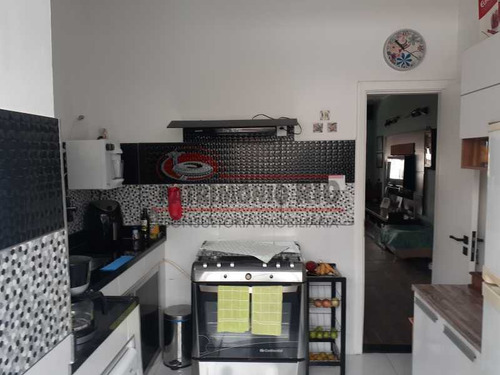 Imagem 6 de 15 de Lindo Apartamento, Salão, Ampla Cozinha Com Armário, 2 Quartos - Paap24593