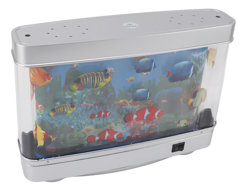 Acuario Artificial, Compacto, Falso, Con Led, Decorativo