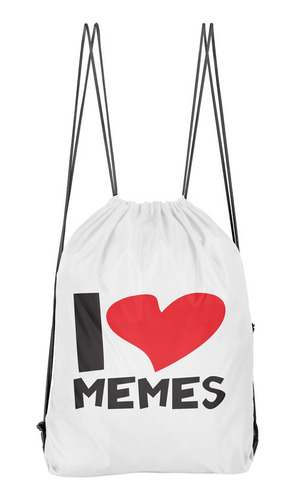 Bolso Deportivo I Love Memes (d0842 Boleto.store)