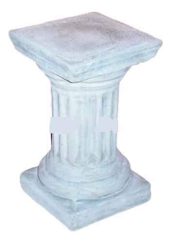Columna De Cemento Chica 0.40 Adorno Fabrica Base
