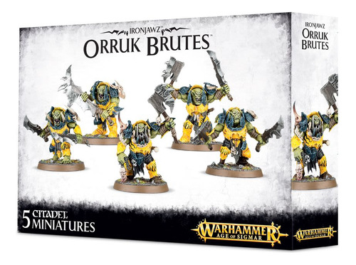 Age Of Sigmar: Ironjawz Orruk Brutes