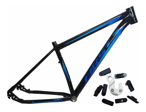 Imagem 1 de 1 de Quadro Bicicleta First Smitt Aro 29 Preto Azul Brilho