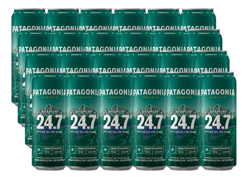 Cerveza Patagonia 24.7 410ml Pack X24