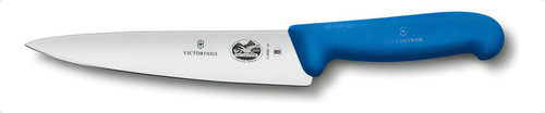 Cuchillo Victorinox Para Trinchar 19cm Cocina 5.2002.19 Inox Color Azul