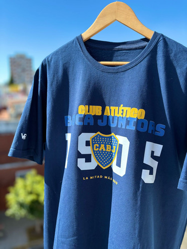 Remera Boca Juniors Identidad Historia Estampada Regalo