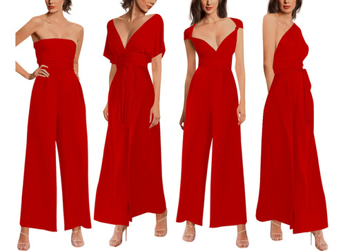 Palazzo, Jumpsuit Multiformas Maria Bela Modelo Houston