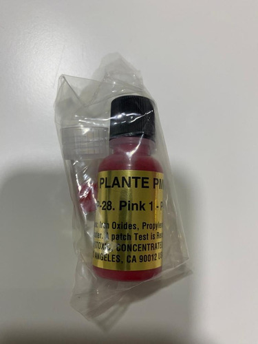 Tinta Para Micropigmentación Pink1p Marca Kp 1pza 15ml