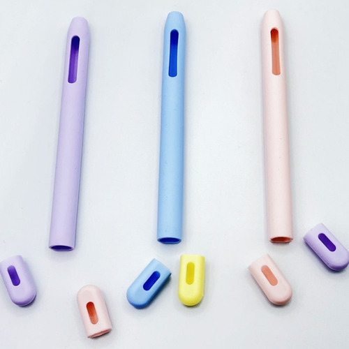 Fundas De Silicona For Apple Pencil De 3da Generación, 3 Pz