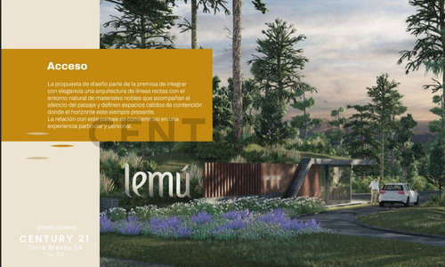 Lote Barrio Privado De Playa Lemu - Financiacion - Mar De Las Pampas - Villa Gesell - Costa Atlantic
