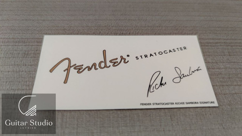 Decal Waterslide Richie Sambora Signature