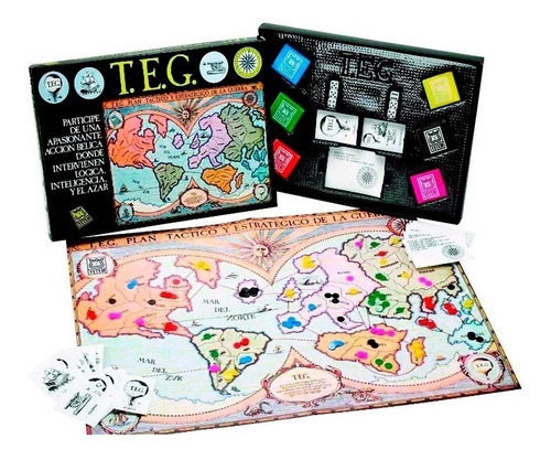 Teg Juego De Estrategia Belico Clasico Y Original Planeta 