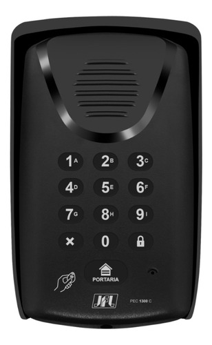 Porteiro Eletrônico 13 Teclas Pec-1300 Com Senha Jfl