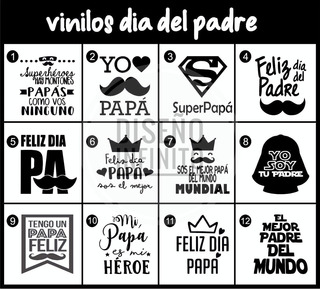 picture Cartel Vinilo Frases Dia Del Padre Png vinilos dia del padre para tazas
