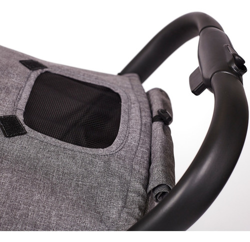 Cochecito Bebé Ultracompacto Plegado Automático Zoom Kiddy Color Gris