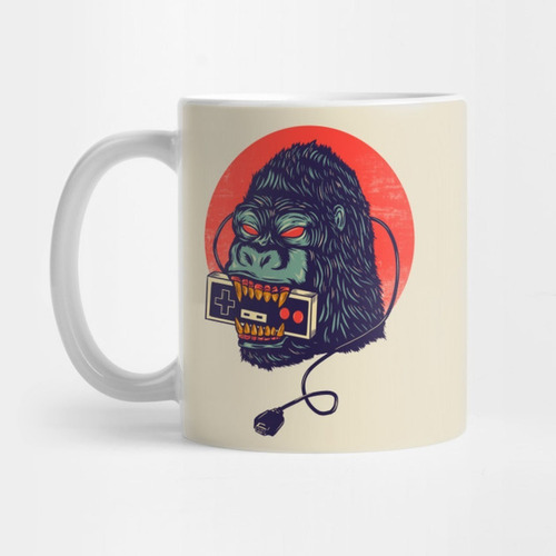 Taza Ceramica Bichos King Kong New! Modelo A 1