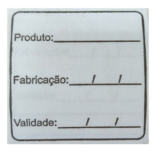 Etiqueta Bopp Data Validade Comida Congelada Anvisa Az 40x40