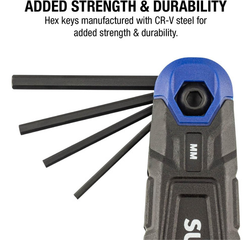 Sunex 98525f Sae/metric/torx - Juego De Llaves Hexagonales P