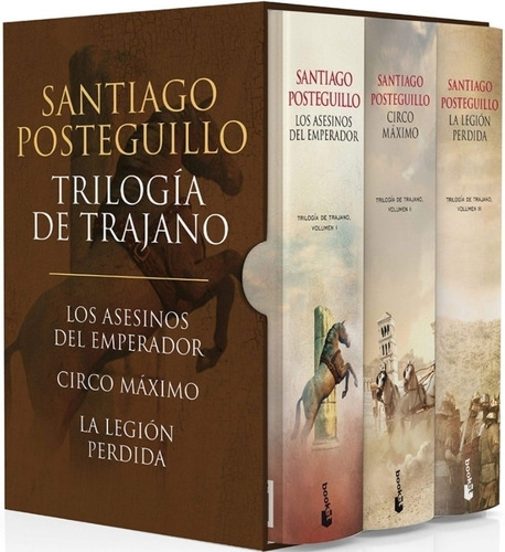 Imagen 2 de 2 de Estuche Trilogía De Trajano - Santiago Posteguillo
