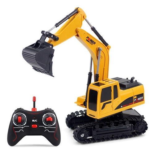 A 1/24 Rc Excavadora Rc Coche Construcción Tractor Niños
