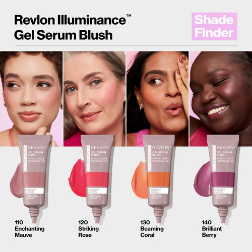 Sérum En Gel Blush Revlon Illuminance Enchanting Mauve 11ml