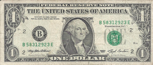 Estados Unidos 1 Dolar 1993