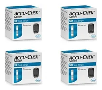 Comprar Tiras Reactivas Accu Chek Guide 4 Cajas X 50 (200 Tiras)