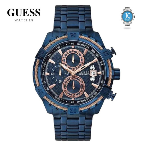 Reloj Guess Monteray Cronografo Alta Precision 100% Original