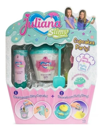 Fabrica De Slimy Cupcakes Party Accesorios Juliana Babymovil