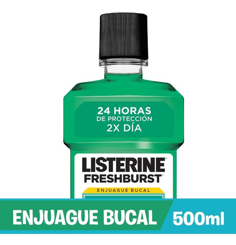 Enjuague Bucal Listerine® Freshburst X 500 Ml.