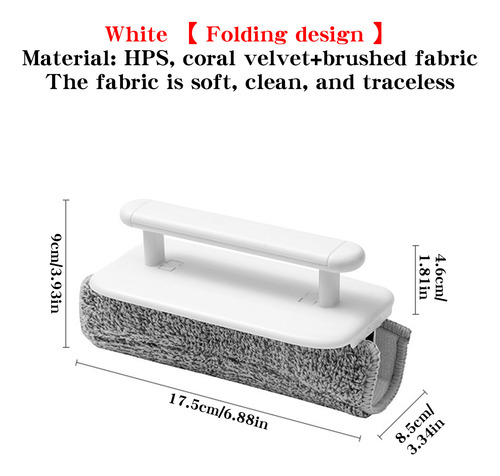 Cepillo De Limpieza Plegable V Glass Cleaning Artifact Para