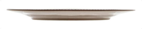 Prato Raso De Porcelana Atlantis 26cm Branco E Azul Lyor