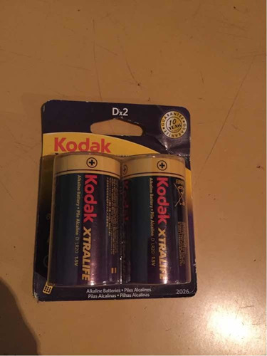Pilas O Batería Kodak Tipo D