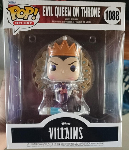 Funko Pop! Evil Queen On Throne, Reina Malvada En El Trono