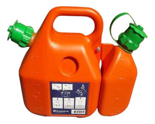 Tanque Combustible 5 Lts Nafta/ 2.5 Lts Aceite- Agrolact