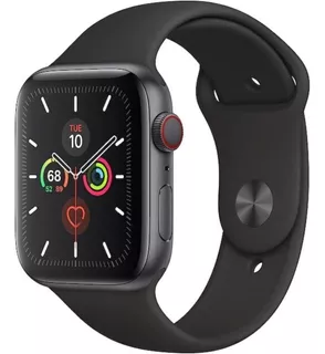 Apple Watch Series 5 44mm Lte De Aluminio Negro