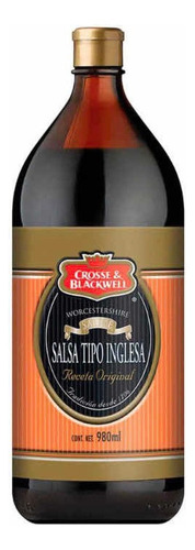Crosse & Blackwell Salsa Tipo Inglesa 980 Ml Receta Original