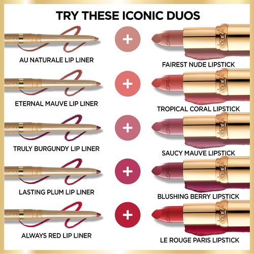 Labial Satén Hidratante L'oreal Color Riche, 1 Unidad.