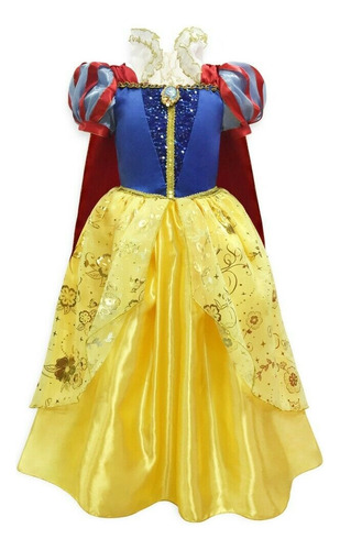 Blanca Nieves Disfraz Snow White Talla 9/10 Disney Store