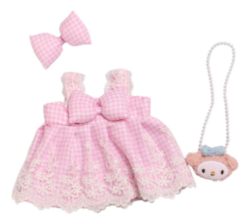 Nuevo Conjunto De Vestido De Muñeca Con Accesorio For El