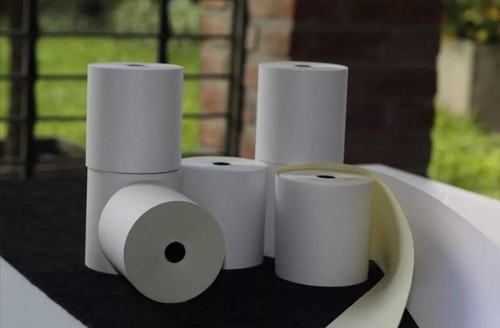 44 Rollos De Papel Obra 114x100 Lisos Blanco