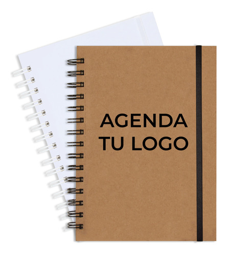 Agenda C/ Logo Perpetua Semana A La Vista Eco A5 Tapa Blanda