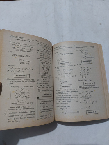 Libro De Examenes De Admision Uni 85 Al 98 (Usado)