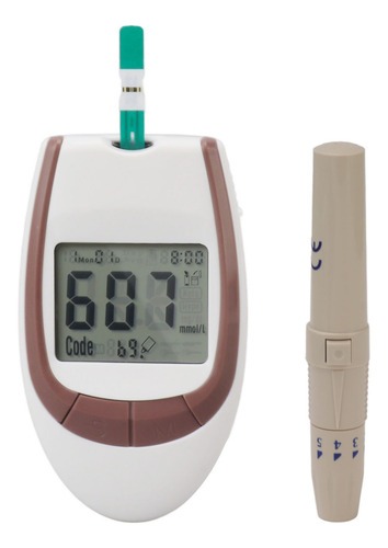 Kit De Medición De Azúcar En Sangre De Precisión, Monitor De