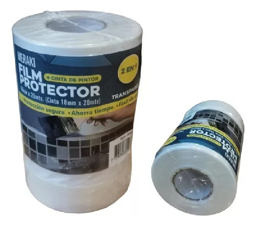 Cinta Meraki Enmascarar Con Film Protector 55cm X 20 Mts 