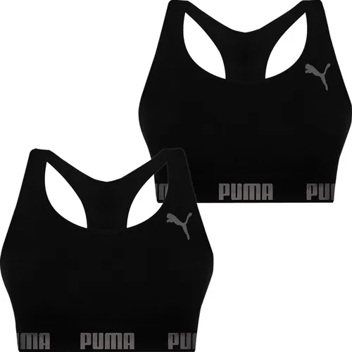 Kit 2 Top Puma Sem Costura Fitness Nadador Academia Original