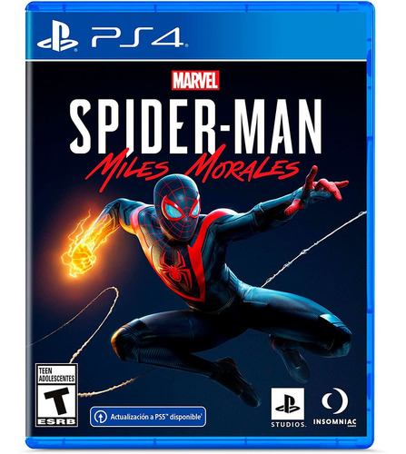 Marvel's Spiderman Miles Morales Ps4 Juego Físico Original