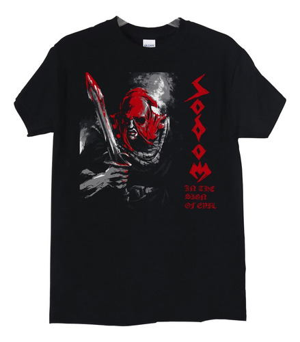 Polera Sodom Art In The Sign Of Evil Metal Abominatron